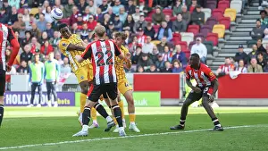 Scores A Goal 1 1 Prints: Brentford v Brighton and Hove Albion Premier League 19APR25