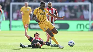 Pain Prints: Brentford v Brighton and Hove Albion Premier League 19APR25