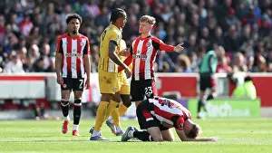 Debates Prints: Brentford v Brighton and Hove Albion Premier League 19APR25