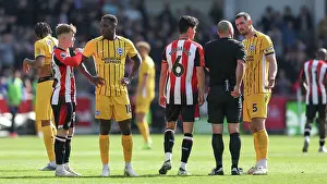 Debates Prints: Brentford v Brighton and Hove Albion Premier League 19APR25