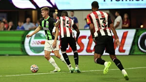 Images Dated 26th July 2023: Brentford vs. Brighton and Hove Albion: Pre-Season Clash at Mercedes-Benz Stadium (USA Tour 2023)