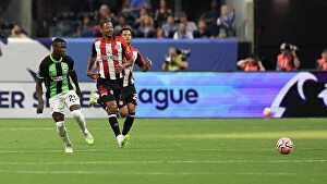 Images Dated 27th July 2023: Brentford vs. Brighton and Hove Albion: Pre-Season Showdown at Mercedes-Benz Stadium (USA Tour 2023)