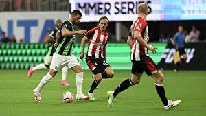 Images Dated 27th July 2023: Brentford vs. Brighton and Hove Albion: Pre-Season Showdown at Mercedes-Benz Stadium (USA Tour 2023)