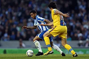Crystal Palace Play-Off 2nd Leg - 13-05-2013 Prints: Bridcutt Escapes Jedinak in Intense Brighton & Hove Albion vs Crystal Palace Play-Off Clash (May 13)