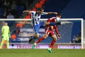 Brighton and Birmingham Clash in EFL Sky Bet Championship: 04APR17 at American Express Community Stadium