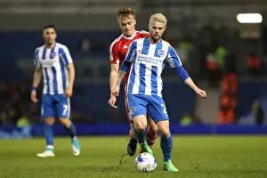 Brighton and Birmingham Clash in EFL Sky Bet Championship: 04APR17 at American Express Community Stadium