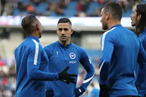 Burnley 16DEC17 Prints: Brighton and Burnley Battle it Out in the Premier League: 16DEC17 at American Express Community Stadium