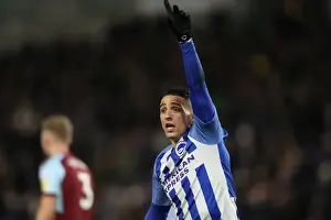 Burnley 16DEC17 Prints: Brighton and Burnley Clash in Premier League: December 16