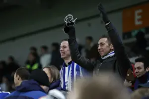 Burnley 16DEC17 Prints: Brighton and Burnley Fans Clash in Intense Premier League Rivalry (16DEC17)