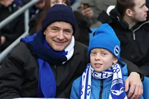 Brighton and Burnley Fans Clash in Premier League Match at American Express Community Stadium (16DEC17)