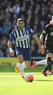 2019_20 Season Prints: Brighton and Crystal Palace Clash in 2019-2020 Premier League: February 29 at American Express Community Stadium
