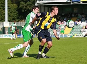 Images Dated 13th September 2008: Brighton & Hove Albion 08-09 Away: Yeovil Town - A Past Season Game