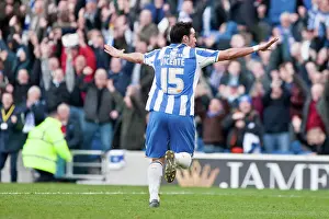 Brighton & Hove Albion 2-0 Portsmouth: Vicente Rodriguez Scores Second Goal at Amex Stadium (March 10, 2012)