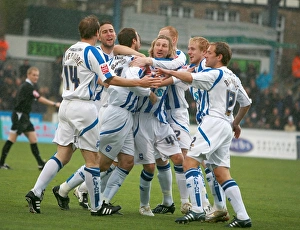 Cheltenham Town Prints: Brighton & Hove Albion 2008-09: Home Game vs. Cheltenham Town