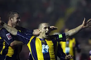 Season 2009-10 Away Games Prints: Brighton & Hove Albion: 2009-10 Away Game at Exeter City