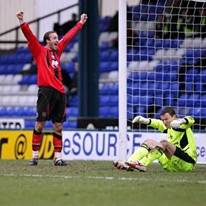 Images Dated 20th March 2010: Brighton & Hove Albion 2009-10: Away Games at Oldham Athletic