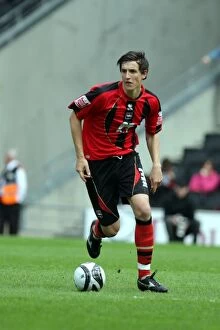 Lewis Dunk Collection: Brighton & Hove Albion 2009-10 Away Season at MK Dons