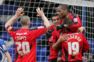 Oldham Athletic Prints: Brighton & Hove Albion 2009-10 Away Season at Oldham Athletic