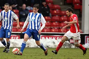 Walsall Prints: Brighton & Hove Albion 2009-10 Away: Walsall - A Past Season Game