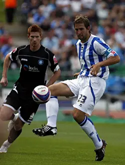 Wycombe Wanderers Prints: Brighton & Hove Albion 2009-10: Home Match Against Wycombe Wanderers