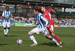 Ashley Barnes Collection: Brighton & Hove Albion: 2009-10 Season Home Games vs Carlisle United