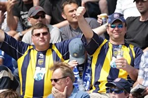 Images Dated 25th April 2011: Brighton & Hove Albion: 2010-11 Away Game at Colchester United