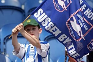 Images Dated 25th April 2011: Brighton & Hove Albion: 2010-11 Away Match at Colchester United