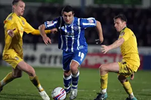 Notts County Prints: Brighton & Hove Albion 2010-11: Home Game vs Notts County