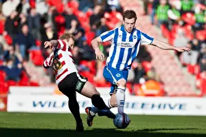 Doncaster Rovers - 03-03-12 Prints: Brighton & Hove Albion 2011-12: Away at Doncaster Rovers - March 3, 2012