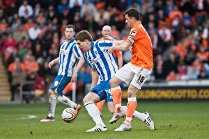 Images Dated 17th March 2012: Brighton & Hove Albion 2011-12 Away Games: Blackpool - Highlights