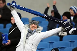 Leicester City - 04-02-12 Prints: Brighton & Hove Albion: 2011-12 Season - Thrilling Home Game: Leicester City (4-2-12) (4-2 Win)