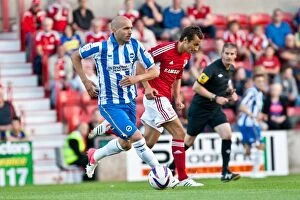 Images Dated 14th August 2012: Brighton & Hove Albion 2012-13 FA Cup: Away Game at Swindon Town (14-08-2012)