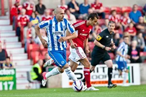 Swindon Town - 14-08-2012 (cup) Prints: Brighton & Hove Albion 2012-13 FA Cup: Away Game at Swindon Town (14-08-2012)