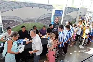 Club Shop Signing Event - 03-09-2013 Prints: Brighton & Hove Albion: 2013 Club Shop Signing Event - Fan Encounters