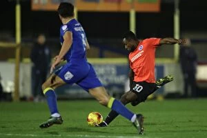 Images Dated 6th December 2016: Brighton & Hove Albion Take on AFC Wimbledon in EFL Trophy Clash (06DEC16)