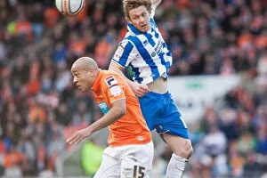 Images Dated 17th March 2012: Brighton & Hove Albion Away: 2011-12 Season vs. Blackpool (19-03-12)