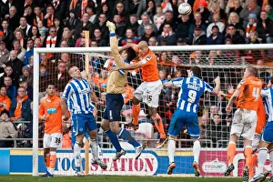 Blackpool - 19-03-12 Prints: Brighton & Hove Albion Away at Blackpool (2011-12 Season): Game Highlights - 19-03-12