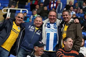 Crowd Shots Away Days - 2013-14 Prints: Brighton and Hove Albion Away Days 2013-14: Reading (September 15, 2013) - Fan Crowd Shots