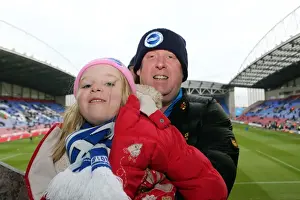 Crowd Shots Away Days - 2013-14 Prints: Brighton and Hove Albion Away Days 2013-14: Wigan Athletic Crowd Shots