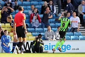 Millwall - 22-09-2012 Prints: Brighton & Hove Albion Away at Millwall: 2012-13 Season - September 22, 2012