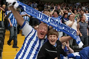 Notts County Prints: Brighton & Hove Albion Away at Notts County: 2010-11 Season