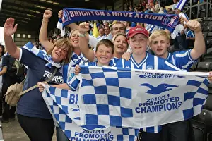 Notts County Prints: Brighton & Hove Albion Away at Notts County: 2010-11 Season