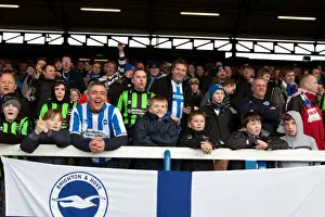 Prints of Brighton And Hove Albion Past Seasons: Season 2011-12: 2011-12 Away Games: Peterborough - 21-01-12 2011-12 Away Games Prints: Brighton & Hove Albion Away at Peterborough United (2011-12 Season): A Look Back at Game Day