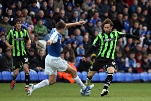 Images Dated 21st January 2012: Brighton & Hove Albion Away at Peterborough United (2011-12 Season)
