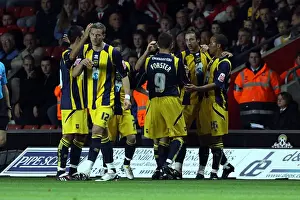 Southampton Prints: Brighton & Hove Albion Away at Southampton: 2009-10 Season