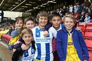 Images Dated 4th October 2014: Brighton & Hove Albion: Away at Watford (04OCT14)