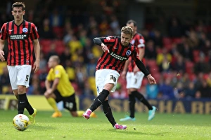 Watford 04OCT14 Prints: Brighton & Hove Albion Away at Watford - 04OCT14