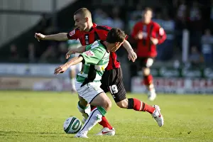 Yeovil Town Prints: Brighton & Hove Albion Away at Yeovil Town: 2009-10 Season
