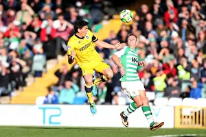 Yeovil Town 19-10-2013 Prints: Brighton & Hove Albion Away at Yeovil Town (2013-14 Season)