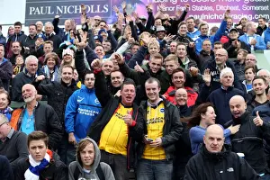 Yeovil Town 19-10-2013 Prints: Brighton & Hove Albion Away at Yeovil Town (2013-14 Season): October 19, 2013